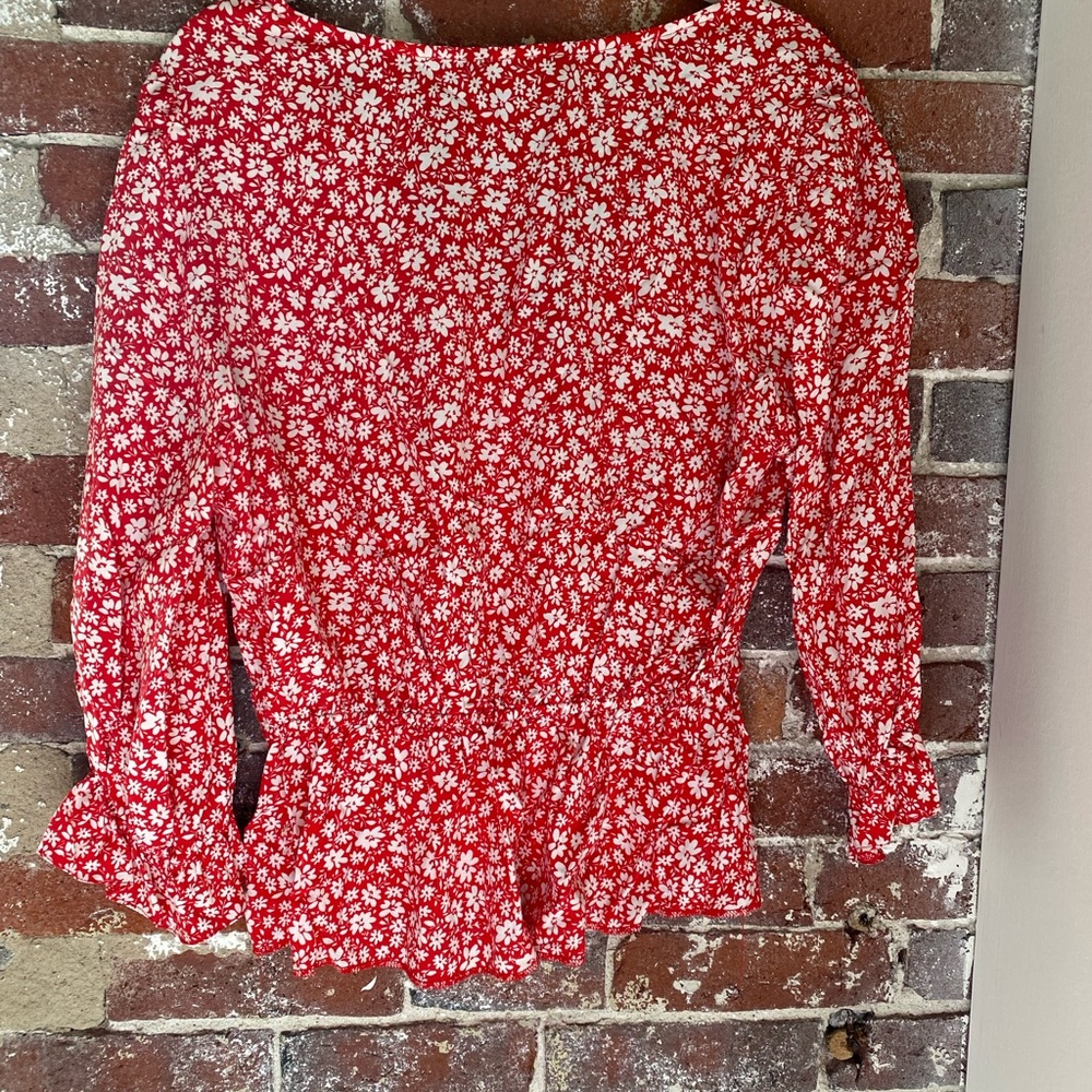 FLORAL TOP - Picture 5 of 5